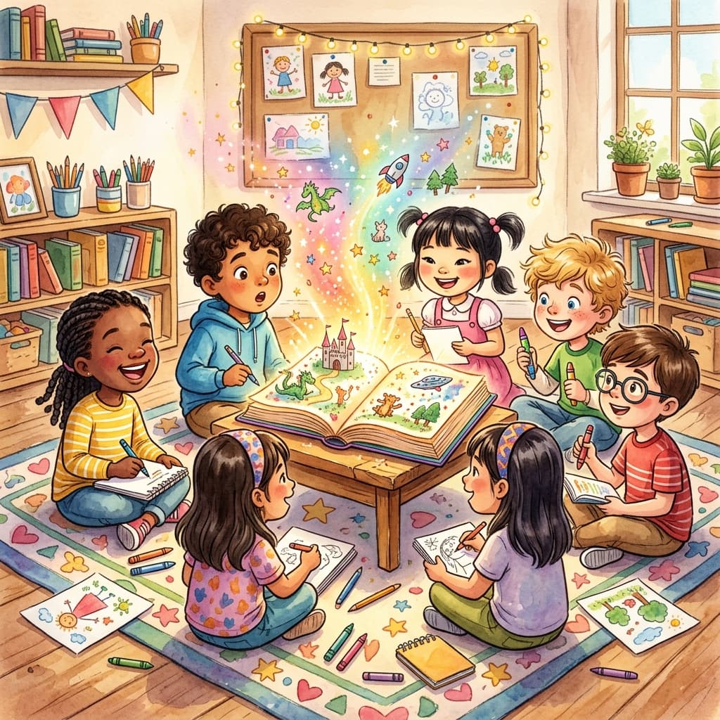 Creative Writing Prompts for 1st Graders (Ages 6-7)