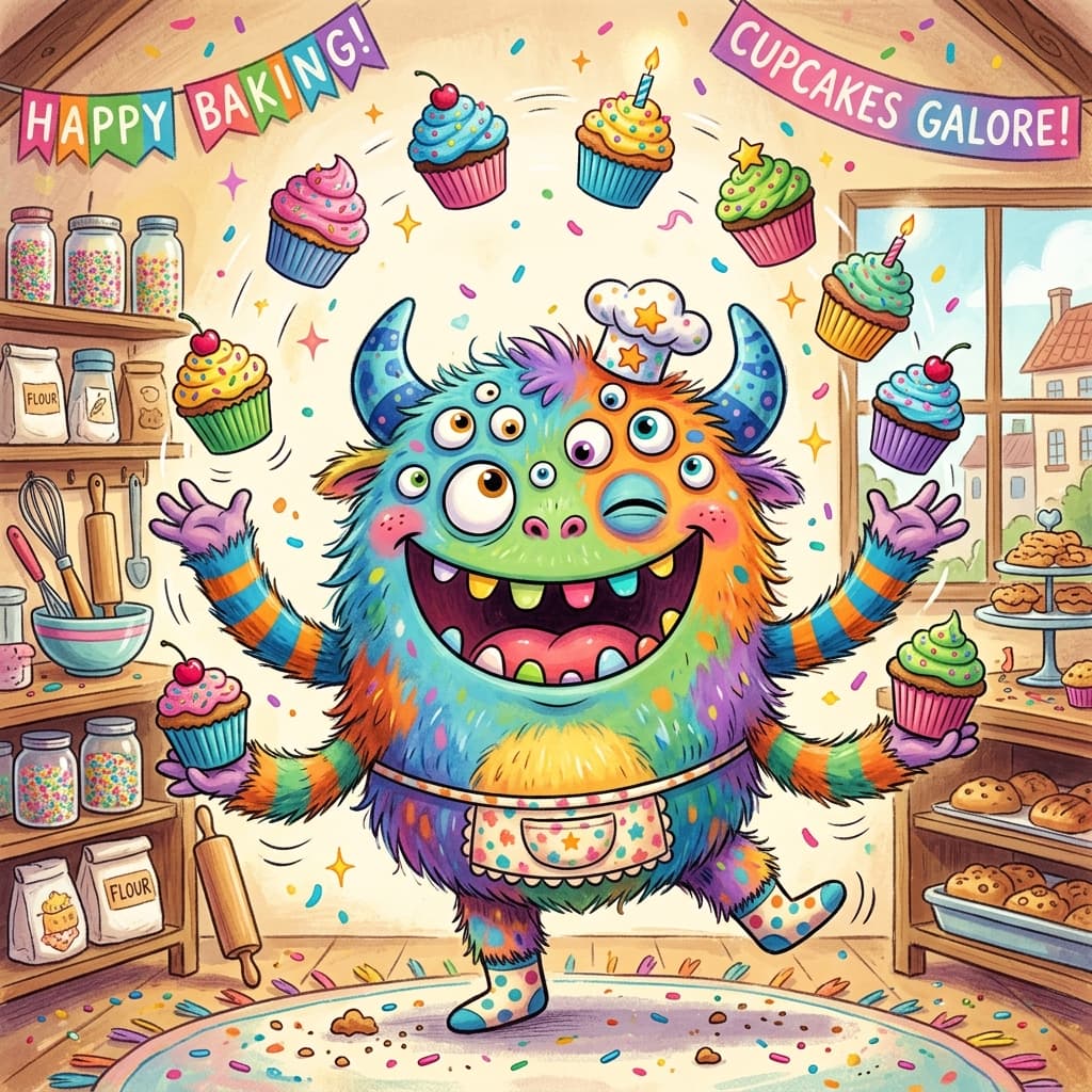 The Multi-Eyed Cupcake Caper