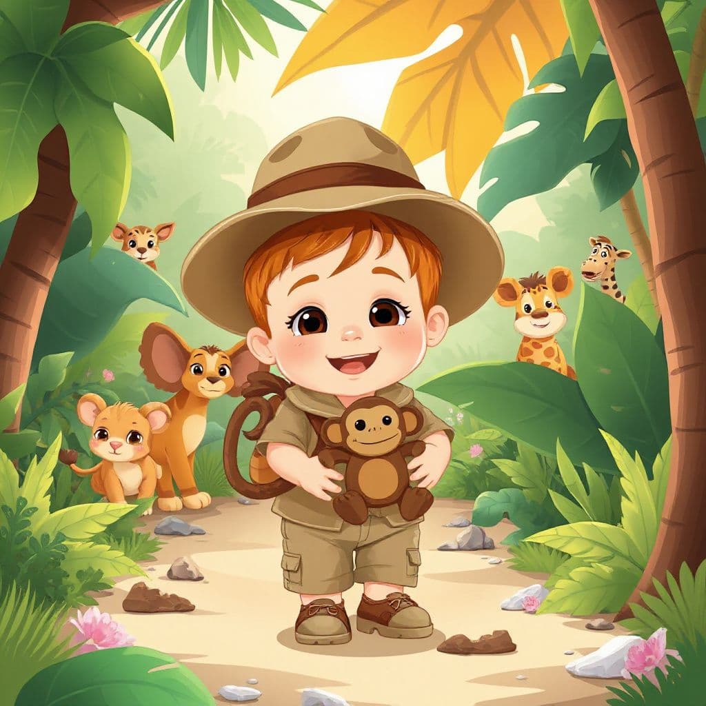 Leo Goes Exploring Through the Big Green Jungle