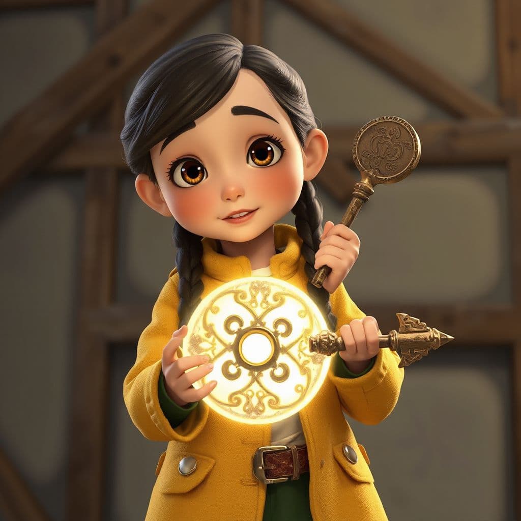 Nia and the Key of the Whispering Silver Labyrinth
