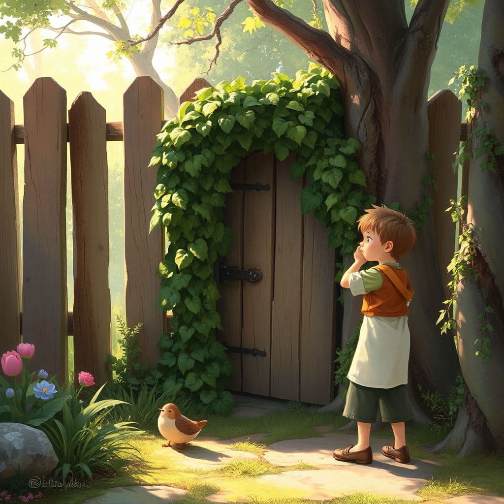 Adrian and the Secret Door of the Emerald Woods