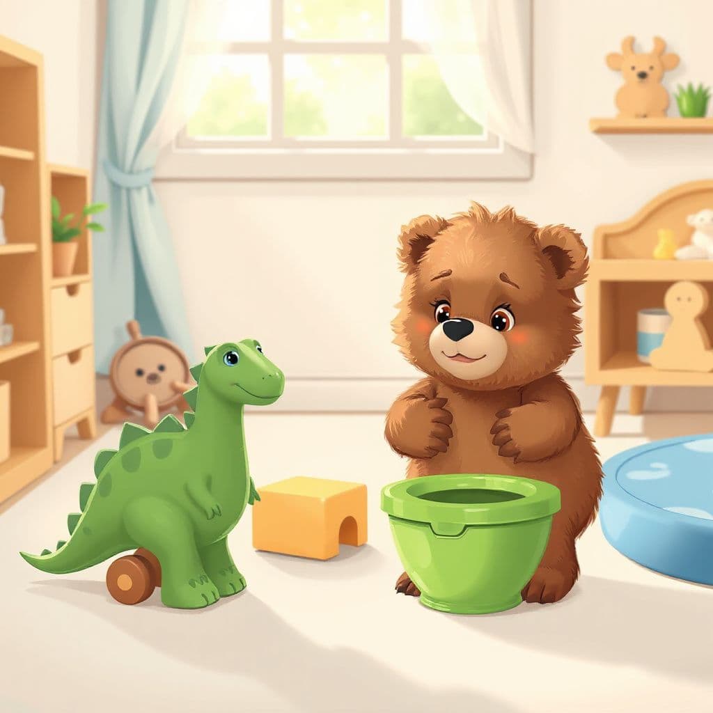 Barnaby Bear and the Magic of His Green Potty