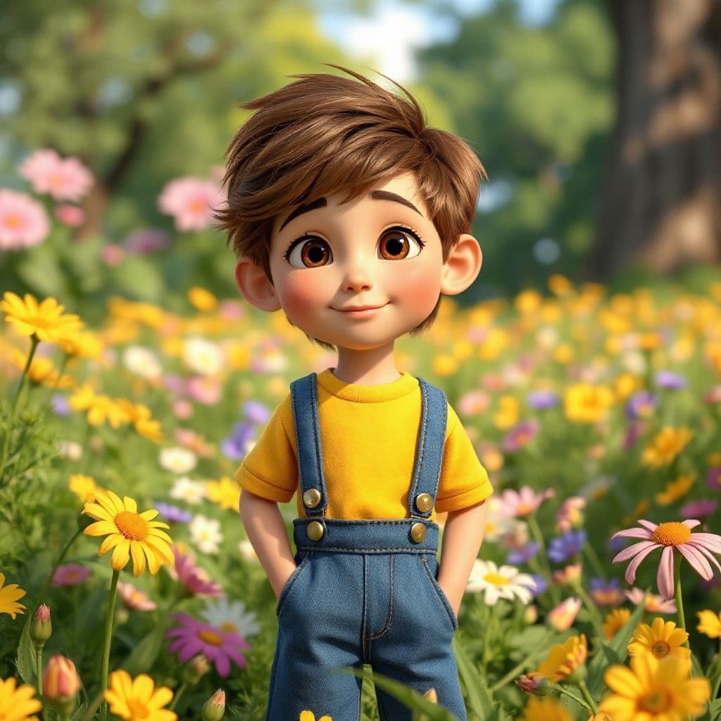 Leo and the Seed of Kindness in Sunny Meadow