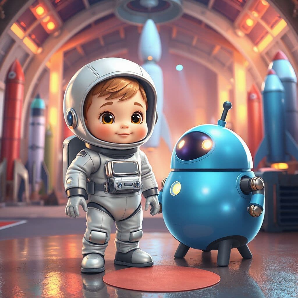 Leo the Astronaut and the Big Space Potty Mission