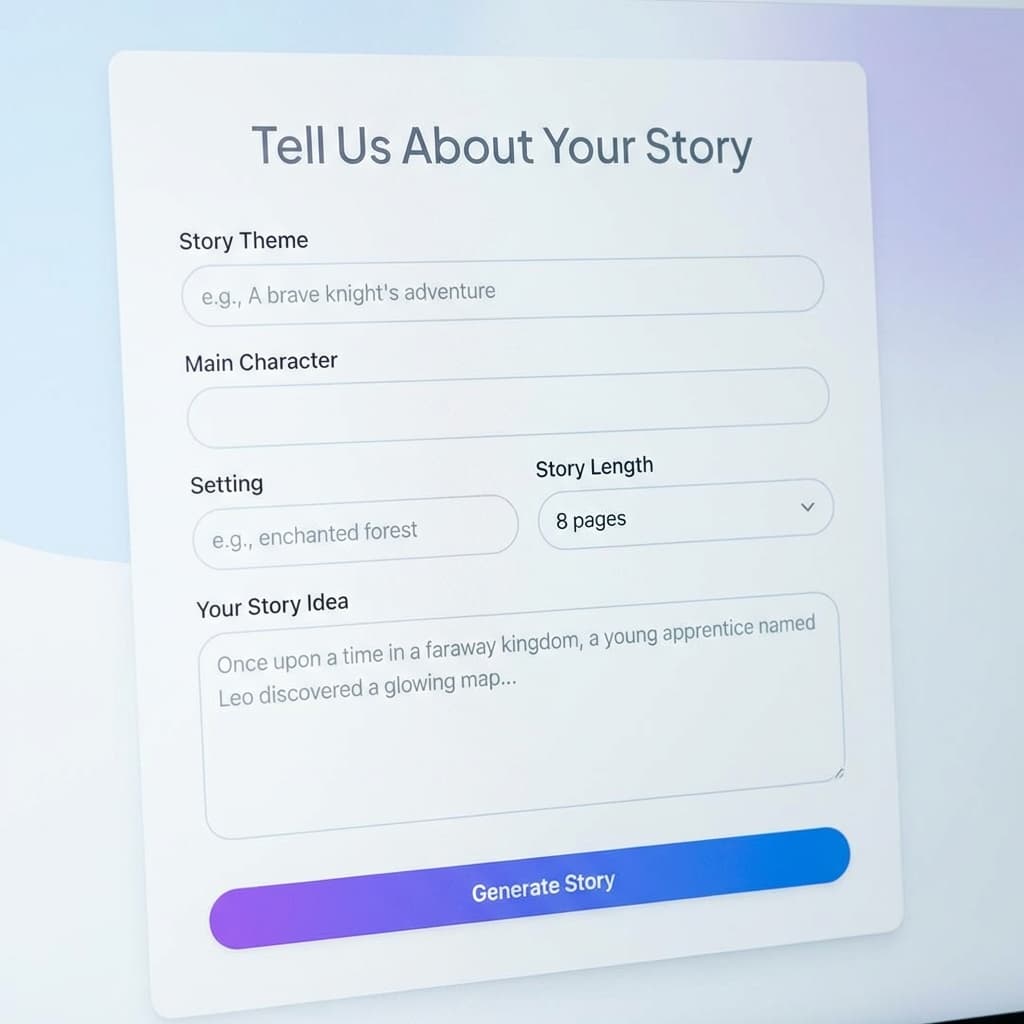 Tell Us About Your Story screenshot