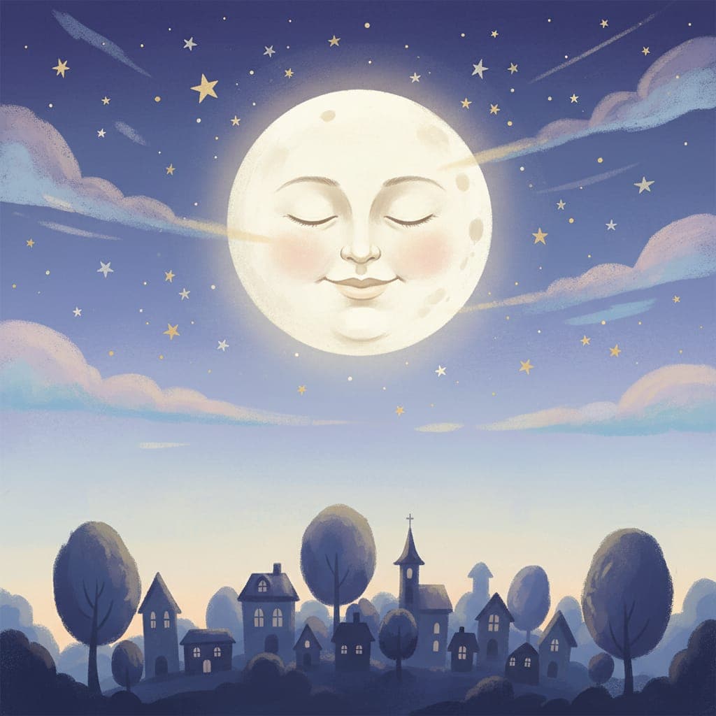 The Sleepy Moon