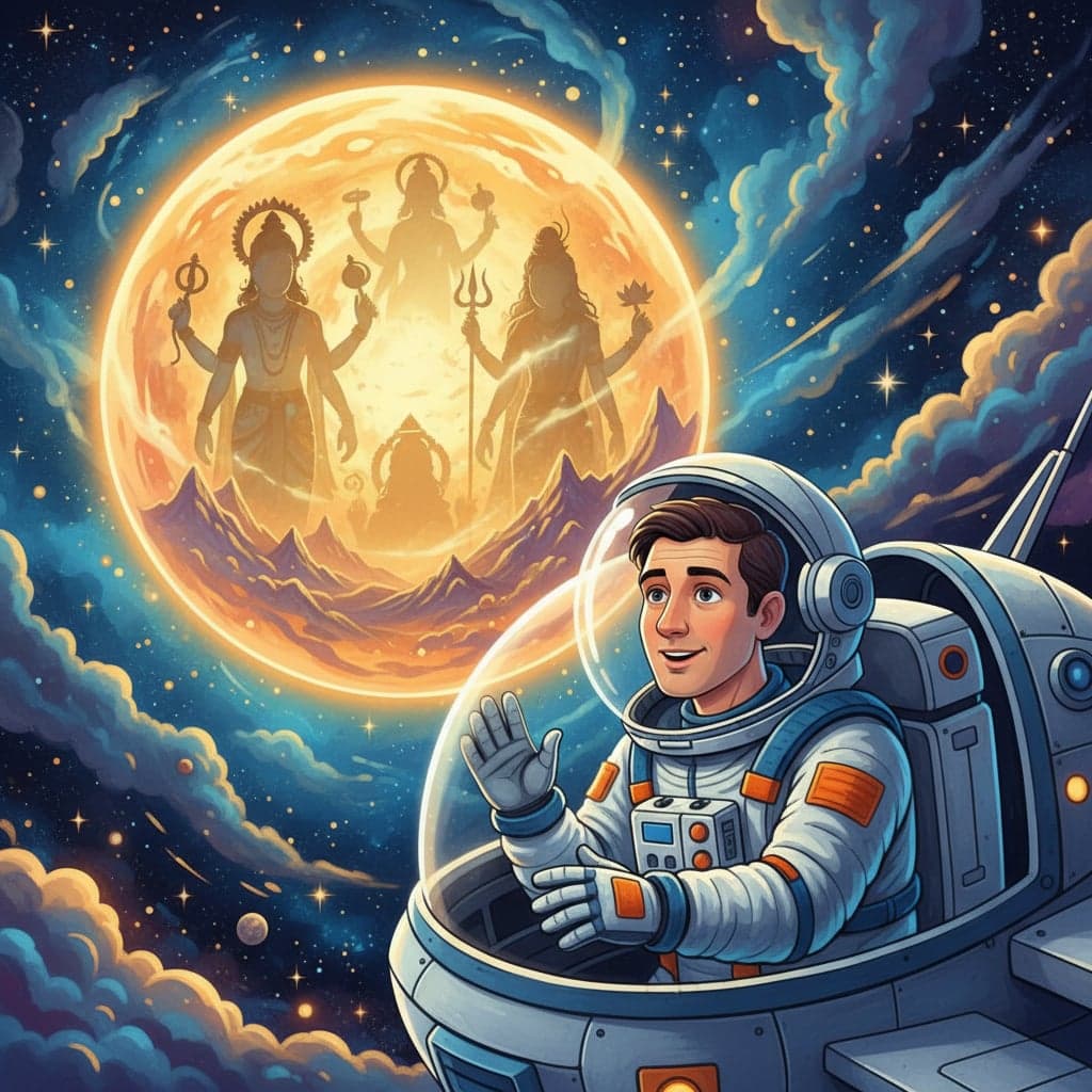 Rama's Cosmic Discovery