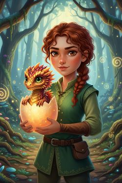 AI Generated Storybook Illustration