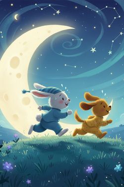 AI Generated Storybook Illustration