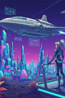 AI Generated Storybook Illustration