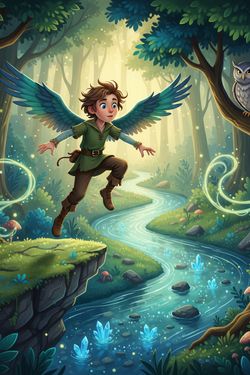 AI Generated Storybook Illustration