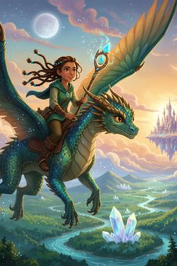 AI Generated Storybook Illustration