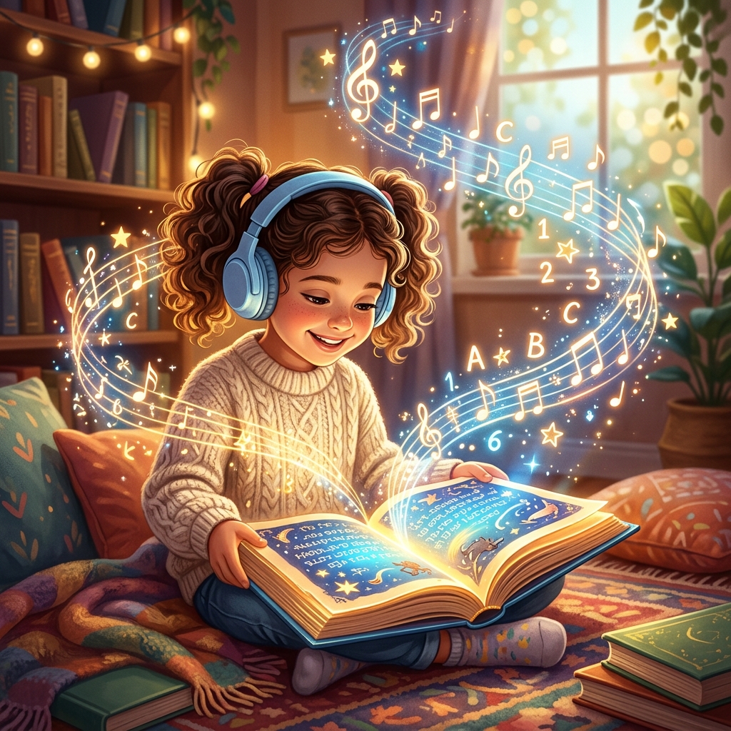 Why Listening While Reading Skyrockets Early Literacy (The Science of Dual Coding)