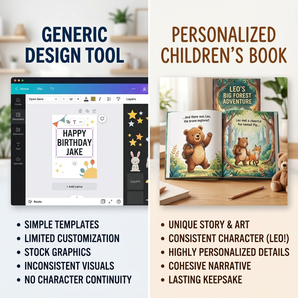Canva vs MintMyStory: Can you actually use Canva for kids' books?