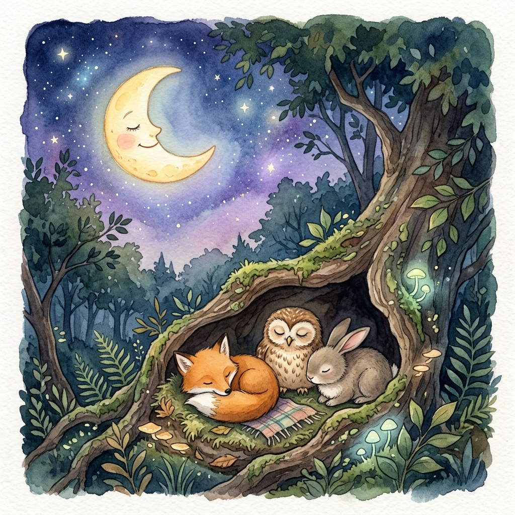 The Sleepy Moon